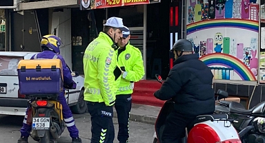 Motosikletlere Sıkı Trafik Denetimi