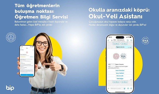"ÖĞRETMEN BİLGİ SERVİSİ" VE "OKUL VELİ ASİSTANI", 600 BİNİ AŞKIN KULLANICIYA ULAŞTI