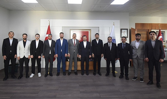 ÖNDER GENEL BAŞKANI CEYLAN, REKTÖR ŞAHİN’İ ZİYARET ETTİ