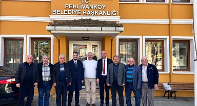 Pehlivanköy’de Siyasi Nezaket Ziyareti
