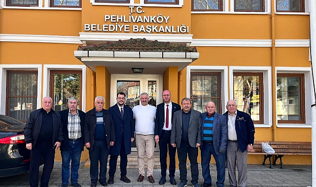 Pehlivanköy’de Siyasi Nezaket Ziyareti