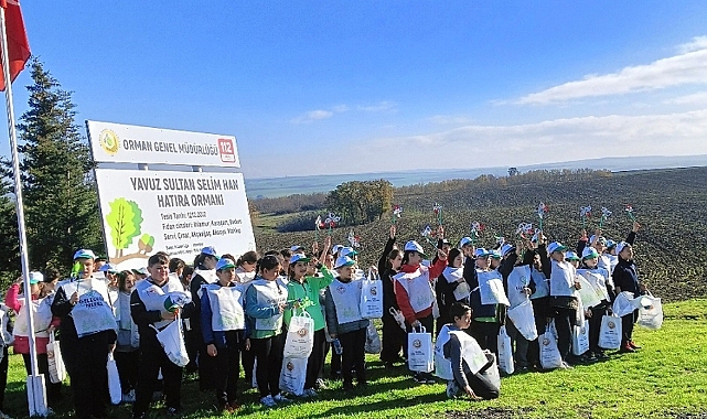 TEKİRDAĞ'DA ÇOCUKLARA DOĞA BİLİNCİ AŞILAYAN ETKİNLİK
