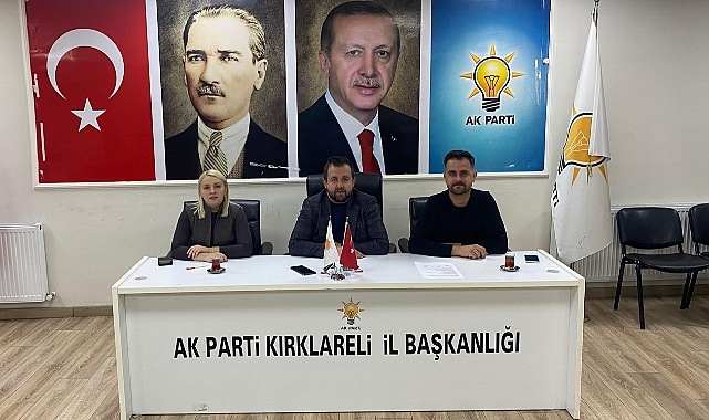 AK Parti Kırklareli’nde Haftalık Toplantı