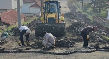Alpullu’da Yol Çalışması Tamamlandı