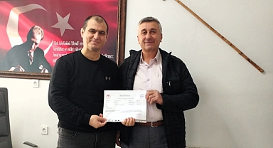 Ari İşletme Sertifikası Pınarhisar’da Verildi