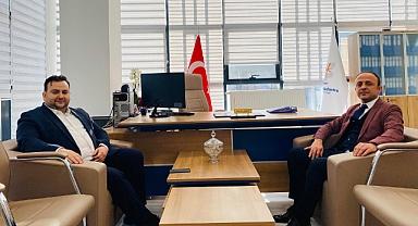 Başkan Gün’den Kadastro Müdürü Akkaya’ya Ziyaret