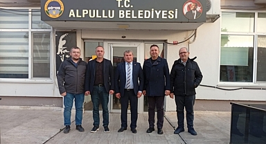 CHP Heyetinden Alpullu Belediyesi’ne Ziyaret