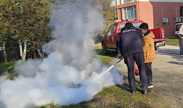 Çocuklar ve Personel İçin Yangın Tatbikatı