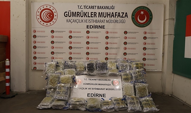 Edirne’de Uyuşturucuya Geçit Yok