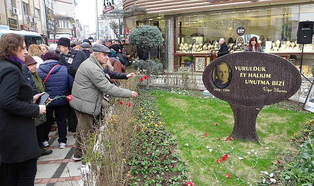 Gazeteci-yazar Uğur Mumcu, Keşan’da anıldı