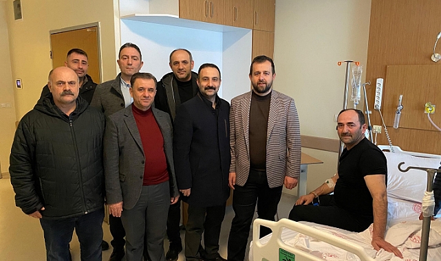 Hastanede Geçmiş Olsun Ziyareti