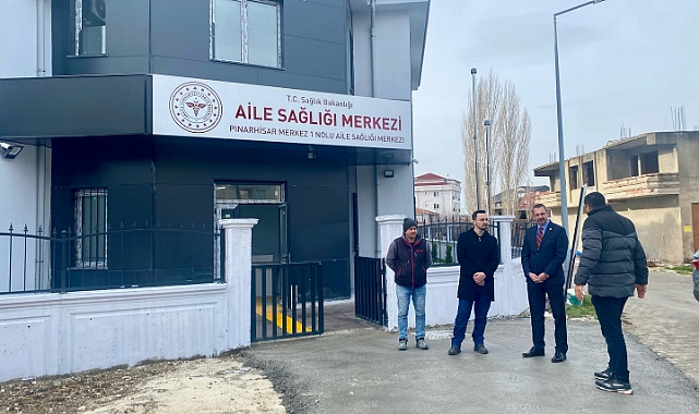 Kaymakam Özderin’den Aile Sağlığı Merkezi Ziyareti