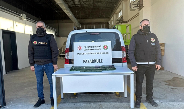 Pazarkule’de likit esrar dolu kaçak elektronik sigaralar ele geçirildi; 1 gözaltı