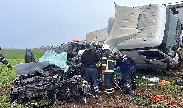 Tankerle çarpışan otomobilin sürücüsü öldü
