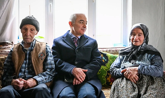 71 Yıllık Evliliğe Anlamlı Ziyaret