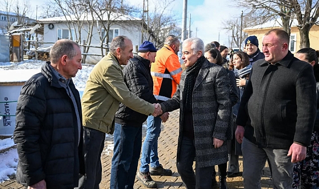 Vali Turan Karaabalar Köyü’nü Ziyaret Etti