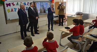 Vali Turan Karne Sevincine Ortak Oldu