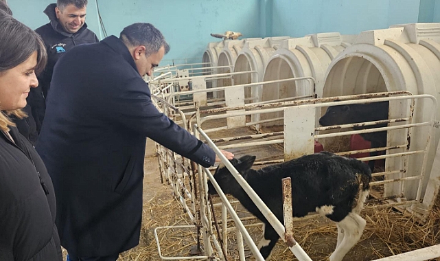 Vize’de Hayvancılık İşletmesine Ziyaret