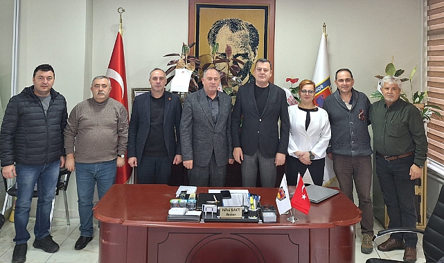 CHP’li Gündoğdu’dan Başkan Hilmi Baktı’ya Hayırlı Olsun Ziyareti