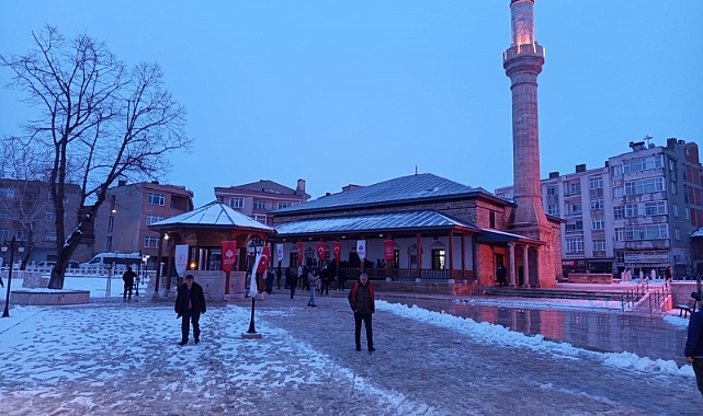 Edirne’de 5 asırlık Muradiye Camisi, Berat Kandili'nde yeniden ibadete açıldı