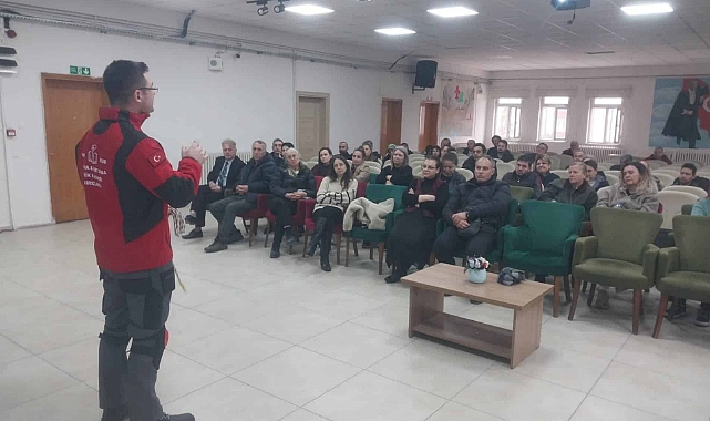 Babaeski'de Afet Farkındalık Eğitimi Düzenlendi