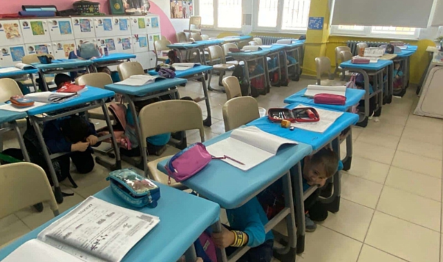 Babaeski'de Deprem Haftası'nda Öğrencilere Afet Bilinci Kazandırıldı