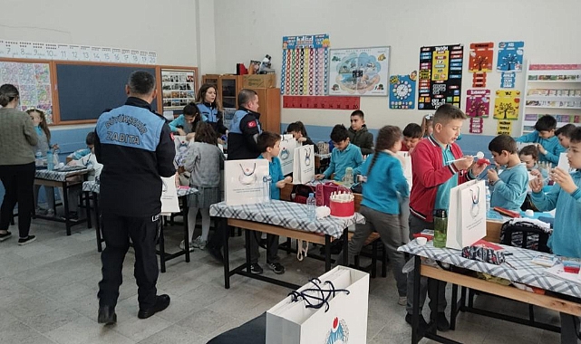 BÜYÜKŞEHİR ZABITASI'NDAN ÖĞRENCİLERE MESLEK TANITIM ETKİNLİĞİ