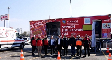 Çorlu'da Deprem Haftası´nda Afet Farkındalığı Seferberliği