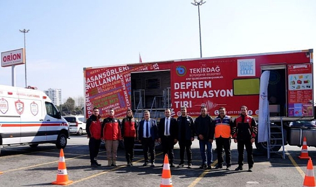 Çorlu'da Deprem Haftası´nda Afet Farkındalığı Seferberliği