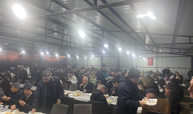 Elmacık Köyü'nde Birlik ve Beraberlik İftarı: Katılım Yoğun Oldu