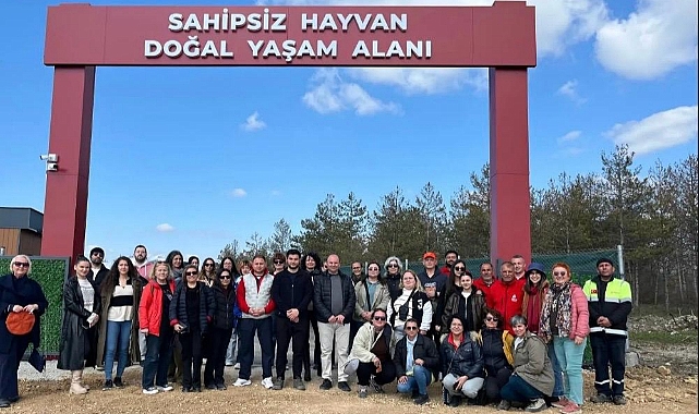HAYVANSEVERLER EDİRNE BELEDİYESİ'NİN DOĞAL YAŞAM ALANI'NI ZİYARET ETTİ