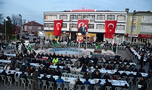 Kavaklı'da Ramazan Bereketi Sofralara Taşındı