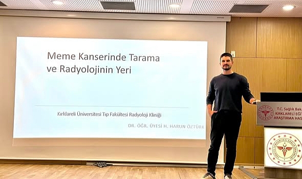Kırklareli Eğitim ve Araştırma Hastanesi’nde Meme Kanseri Semineri Düzenlendi