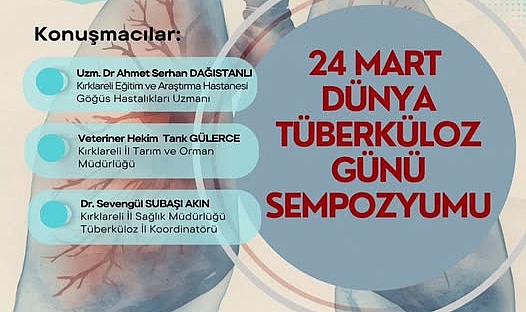 Kırklareli'nde Veremle Mücadeleye Dikkat Çeken Sempozyum! Uzmanlar Bir Araya Geliyor