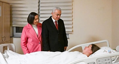 Kırklareli Valisi Uğur Turan'dan Zehra'ya Moral, Hastalara Şifa Mesajı