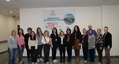 Lüleburgaz Devlet Hastanesi'nde Ameliyathane Hemşireliği Eğitimi Başladı