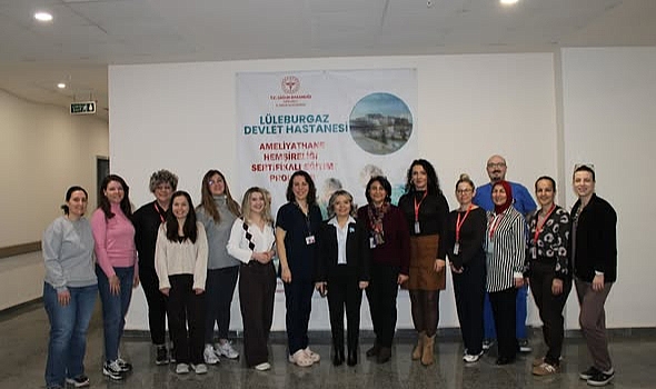 Lüleburgaz Devlet Hastanesi'nde Ameliyathane Hemşireliği Eğitimi Başladı