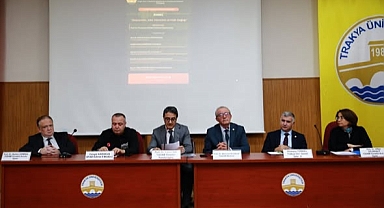 Trakya Üniversitesi'nde Deprem ve Afet Yönetimi Paneli Düzenlendi