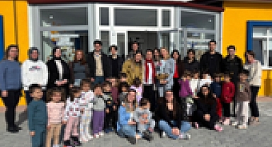 TRAKYA ÜNİVERSİTESİ ZEYNEP-MUSTAFA TAŞ UYGULAMA ANAOKULU'NDA SKOLYOZ TARAMASI GERÇEKLEŞTİRİLDİ
