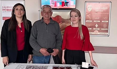 Babaeski Devlet Hastanesi’nde Kalp Sağlığı Haftası Coşkusu! Vatandaşlara Ücretsiz Tansiyon Ölçümü Yapıldı