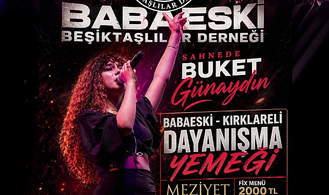Kırklareli’nde Beşiktaş Coşkusu Zirveye Taşınıyor: Siyah-Beyazlılara Özel Gece!