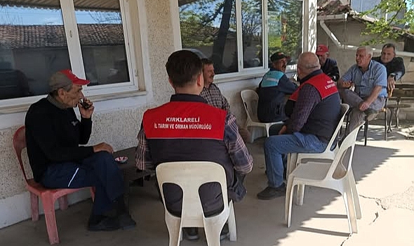 Kırklareli’nde Çiftçilere Kapsamlı Tarımsal Bilgilendirme