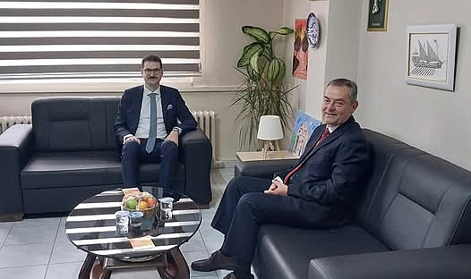 Kırklareli’nde Veda Ziyareti Duygulandırdı