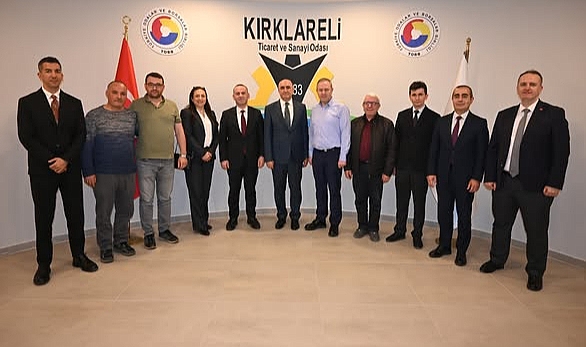 Kırklareli TSO’da Kritik Ziyaret! Çalışma Hayatı ve İstihdam Masaya Yatırıldı