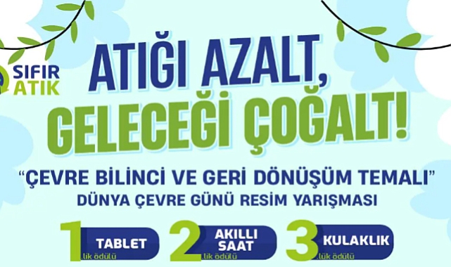 GELECEĞİN SANATÇILARI ÇEVRE İÇİN YARIŞIYOR