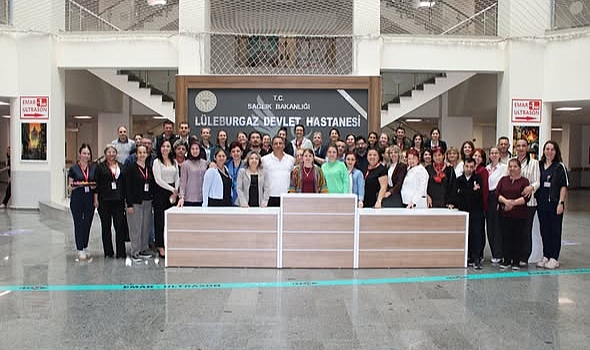 Lüleburgaz Devlet Hastanesi’nde Kurban Bayramı Coşkusu