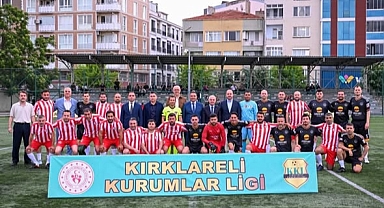Kırklareli’nde Geleneksel 2026 Kurumlar Ligi Futbol Turnuvası Başladı