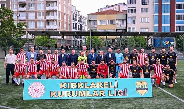 Kırklareli’nde Geleneksel 2026 Kurumlar Ligi Futbol Turnuvası Başladı
