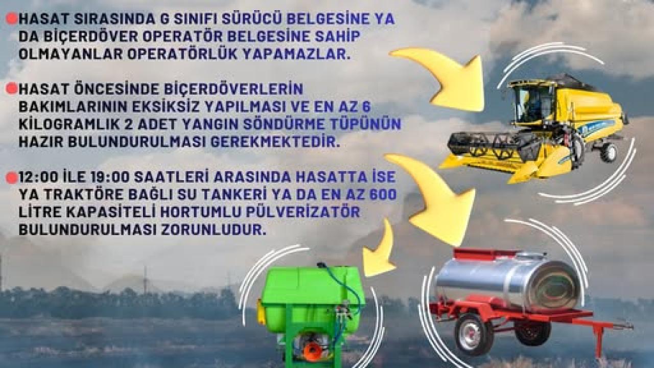 Kırklareli’nde Biçerdöver Denetimleri Başladı: Üreticilere ve Operatörlere Kritik Uyarı