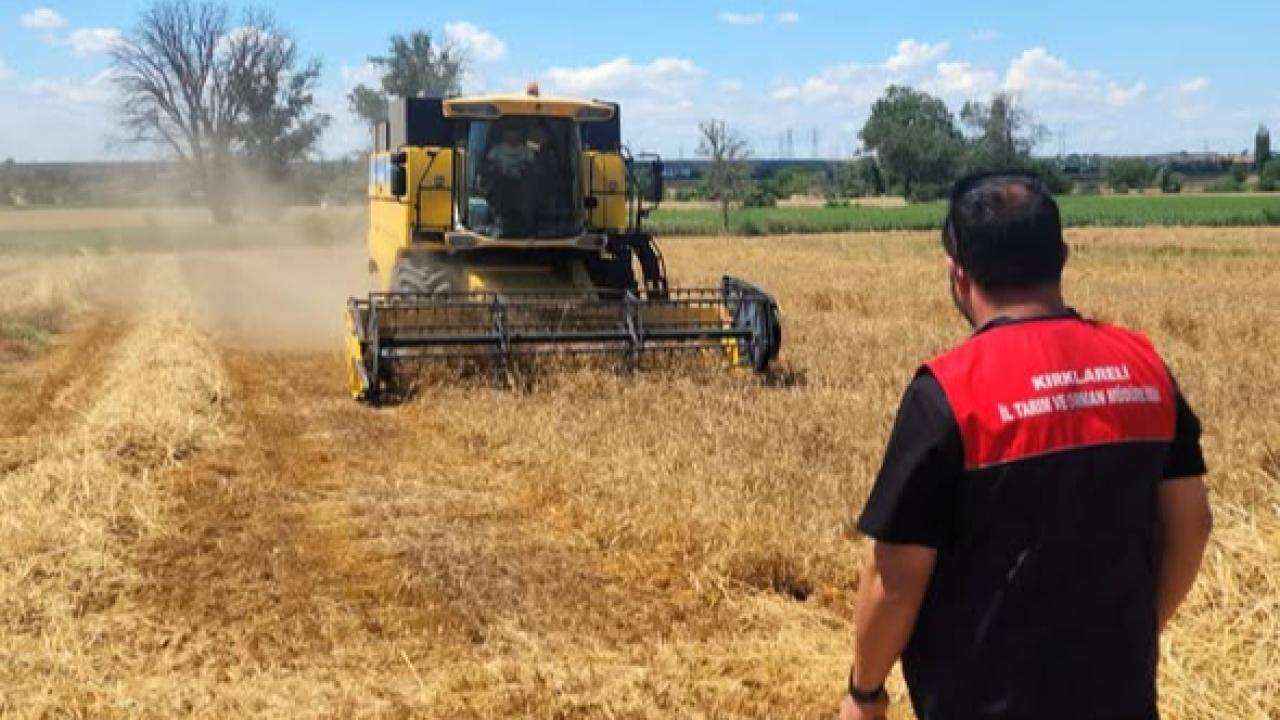 Kırklareli’nde Hasat Dönemi Denetimleri Hız Kazandı